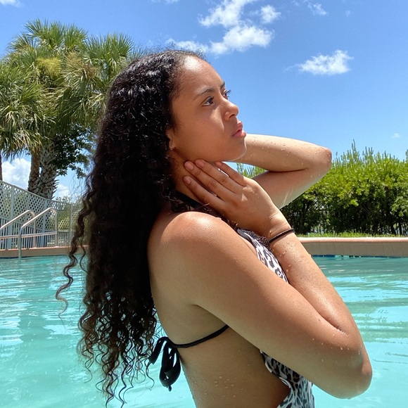 Leopard Print Swimsuit - Picture 3 of 5